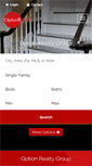 Mobile Screenshot of optionrealtygroup.com